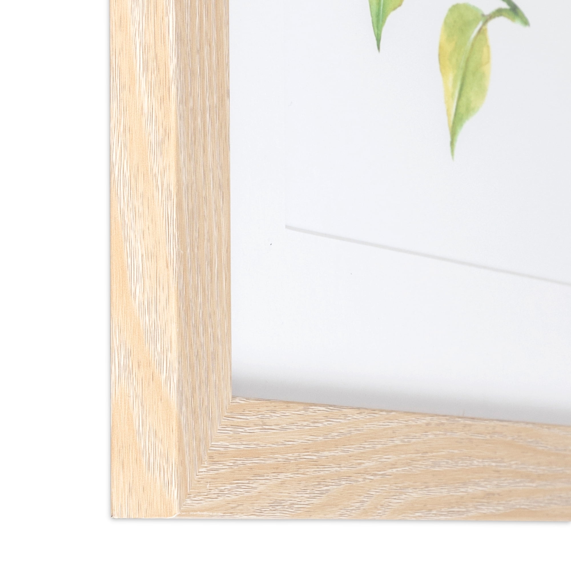 ArtToFrames 18" x 24" Natural Oak Picture Frame, 18x24 inch Brown MDF Poster Frame (WOM-4299), 1 Pack