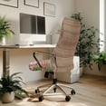 thumbnail image 3 of Whosucclay Rabbit Tulip Pattern Computer Office Chair Cover, Thick Desk Chair Task Chair Covers Non Slip Rotating Chair Slipcover Anti-Dust Chair Seat Protector with Elastic Bottom-L, 3 of 7