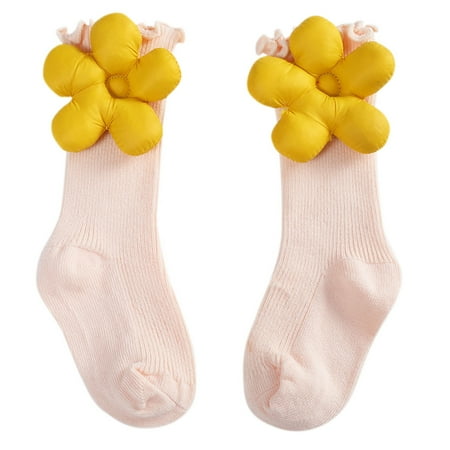 

ASEIDFNSA Girl Fun Socks Socks Boys Baby Socks Toddlers Boys Girls Children Kids Socks Soft Bottom Toddler Shoes Socks Flower Decoration Princess Socks Floor Socks