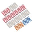 thumbnail image 2 of Kit de fusibles pour voiture, 50 pièces, 5 A, 8 A, 16 A, 25 A, en forme de torpille, style européen, performances stables, 2 of 4