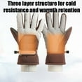 thumbnail image 4 of Full Finger Waterproof Touchscreen Ski Gloves for Winter Cycling, Thick Fleece Lined, Warm Windproof Design for Outdoor Activities, 4 of 6