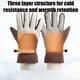 thumbnail image 4 of Guantes de esquí táctiles de dedos completos, cálidos, con forro polar, impermeables y Rkxzt, 4 of 9