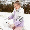 thumbnail image 2 of Hotiary 2-8Y Girls Winter Warm Fleece Hooded Jacket Toddler Girl Casual Long Sleeve Zipper Leopard Pattern Fuzzy Jackets Coats Outerwear, 2 of 9
