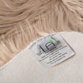 thumbnail image 7 of Soft Fluffy Faux Sheepskin Fur Area Rug Shag Plush Mat Home Decorative, Rectangle Beige, 2 x 3 feet, 7 of 7