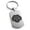 Silver, variant on Stainless Steel Matsunaga Samurai Crest Engraved Dog Tag Keychain Keyring