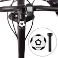thumbnail image 2 of Tapas de dirección para bicicleta Tapa superior del vástago de dirección Instalación sencilla Reemplazo Novedad Delantera Blanco, 2 of 9