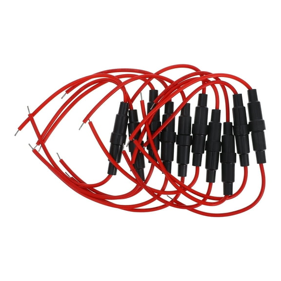 WHAMVOX 10PCS Marine Fuse Holders Inline Fuse Holder Car Fuse Holders Replacement Automotive Inline Fuse Holder Screw Type Fuse Holders