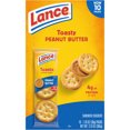 thumbnail image 5 of Lance Sandwich Crackers, Toasty Peanut Butter, 10 Individually Wrapped Sandwiches (Pack of 4), 5 of 5