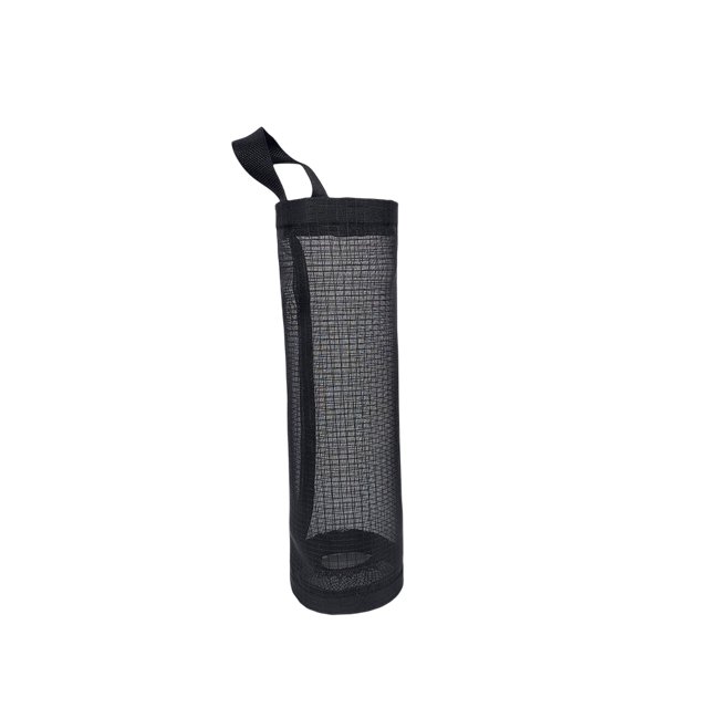 Kearding Bolsa de almacenamiento colgante, dispensador de cocina, soporte de comestibles resistente al desgaste, bolsas de basura ligeras, organizador, Organizadores de utensilios de cocina Negro Kearding HA083352-01