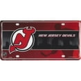 thumbnail image 1 of New Jersey Devils Metal License Plate, 1 of 1