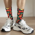 thumbnail image 6 of Haiem Tomatoes Pattern Crew Socks – Soft & Durable Moisture-wicking Socks, Stay-Up Fit for Business, Work, and Casual Wear Size 5-11, 6 of 6