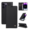 thumbnail image 4 of Funda para iPhone 15 Pro Max Estuche de Cuero PU Tipo Cartera con Ranuras para Tarjetas y Cierre Magnético, 4 of 5