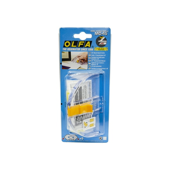 Estilete Cutter Cortador Para Paspatur/Cartón Olfa 45° Mc 45