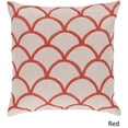 thumbnail image 4 of Surya Surya Pillows Area Rug COM010 Sunshine Yellow/Peach Cream Embroidered Scales 22" x 22" Square, 4 of 4