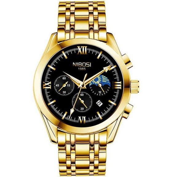 NIBOSI Watch Men Fashion Brand Quartz Watch Luxury Creative Waterproof Date Casual Sport Clock Men Watches Relogio Masculino