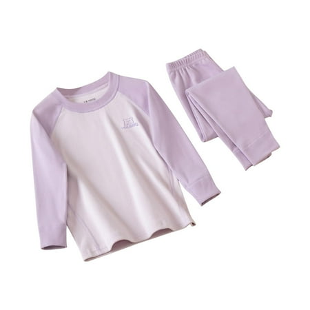 

Fall Winter Savings Clearance 2024! abtuhar Girls Pajamas Baby Long Sleeve Pajama Sets Toddler Boy Girl 2-Piece Sleepwear Purple 12-13 Years