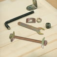 thumbnail image 5 of HONMEET Bed Frame Hardware Connector Bolt Iron 12 Sets Mounting Furniture Hardware Parts, 5 of 8