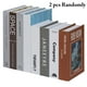 thumbnail image 2 of Libro decorativo Moda moderna: Caja de almacenamiento de libros de tapa dura falsa portátil de 2 piezas, 2 of 8