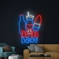 thumbnail image 3 of Handmadetneonsign Ice Ice Baby Cocktail 4th Of July Neon Sign, Cocktail Art Decor, Cocktail Wall Decor, 3 of 5