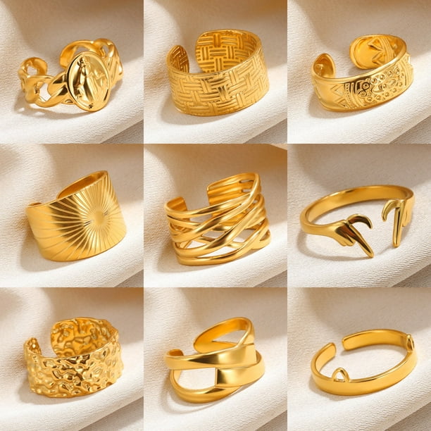 Anillos anchos para mujer sale