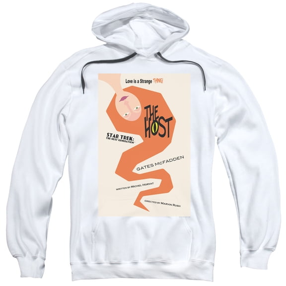 Star Trek Tng Season 4 Episode 23 Adult Pullover Hoodie Sweatshirt White