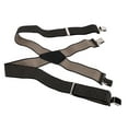 thumbnail image 4 of Holdup Suspender, X Type Suspenders Hand Stitched Leather Practical Useful With Heavy Duty Metal Clips For Suits For Pants For Trousers For Men, 4 of 8