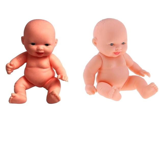 Muñeca de vinilo perfke Simulación de cuerpo Recién nacido Niño pequeño Articulaciones móviles Juguete educativo