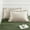 Natural Linen, variant on TOSMO 100% Linen Ruffle Pillowcase Euro Size, Linen Pillow Shams Set of 2, Stone-Washed Square Throw Pillow Case Envelope Closure, Soft and Durable Pillow Cases, 26" X 26", White