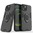 thumbnail image 1 of Nalacover for iPhone 14 Plus 6.7 inch Case,Luxury Heavy Duty Armor Dual Layer Protective TPU Bumper Magnetic Finger Ring Kickstand Shockproof Dustproof Non-Slip Slim Back Cover.Black, 1 of 12
