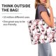 thumbnail image 2 of Disketp Watercolor Wine Bolsa Tote Estampada para Mujer, Bolso de Hombro y de Mano para Compras y Viajes, 2 of 8