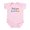 Petal Pink, variant on CafePress - Auditor Infant Bodysuit - Baby Light Bodysuit, Size Newborn - 24 Months