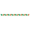 Plastic St. Patrick's Day Irish Flag Bunting Banner, 12ft