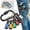 Black, variant on 6 Set Of 1/4 Inch Hex Shank Impact Drill Bit Holder Key Chain Alloy Drill Bit Holder With Black Carabiner For Functional Tool & Home