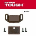 thumbnail image 4 of (4 pack) Hyper Tough Magnetic Door Catch, Brown, 4 counts per pack, mounting hardware included, 4 of 9