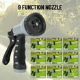 thumbnail image 4 of Garvee 65FT Retractable Garden Hose Reel,1/2" Wall Mounted Hose Reel with Sprayer Nozzle, Slow Return System, 4 of 5