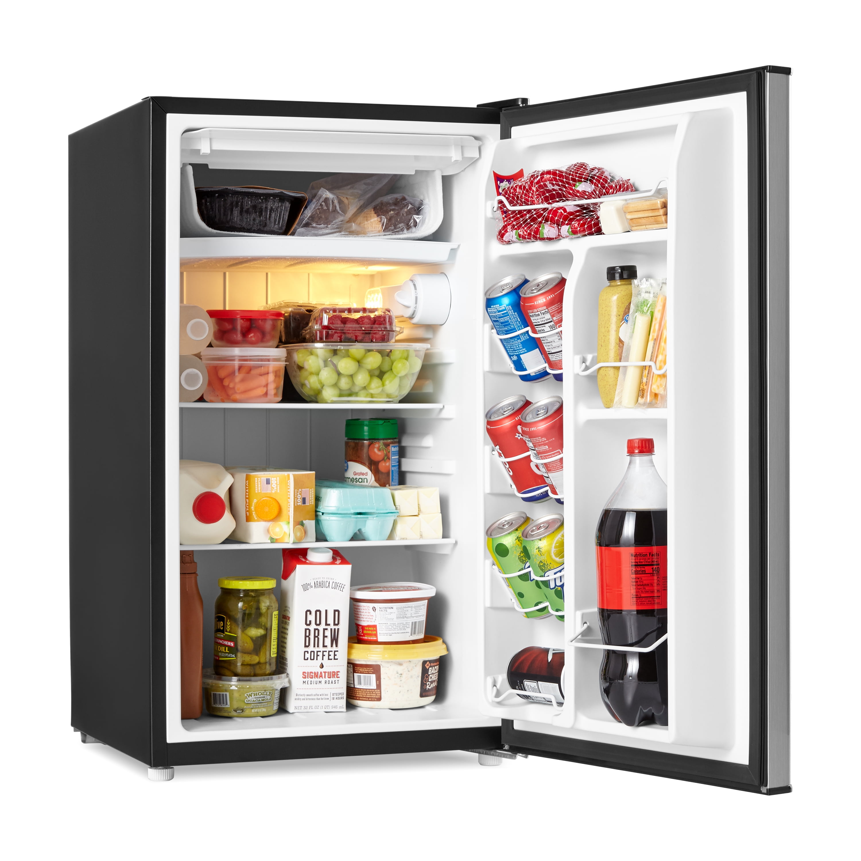 Galanz 3.5 Cu Ft Single Door Mini Fridge GL35RD, Red 