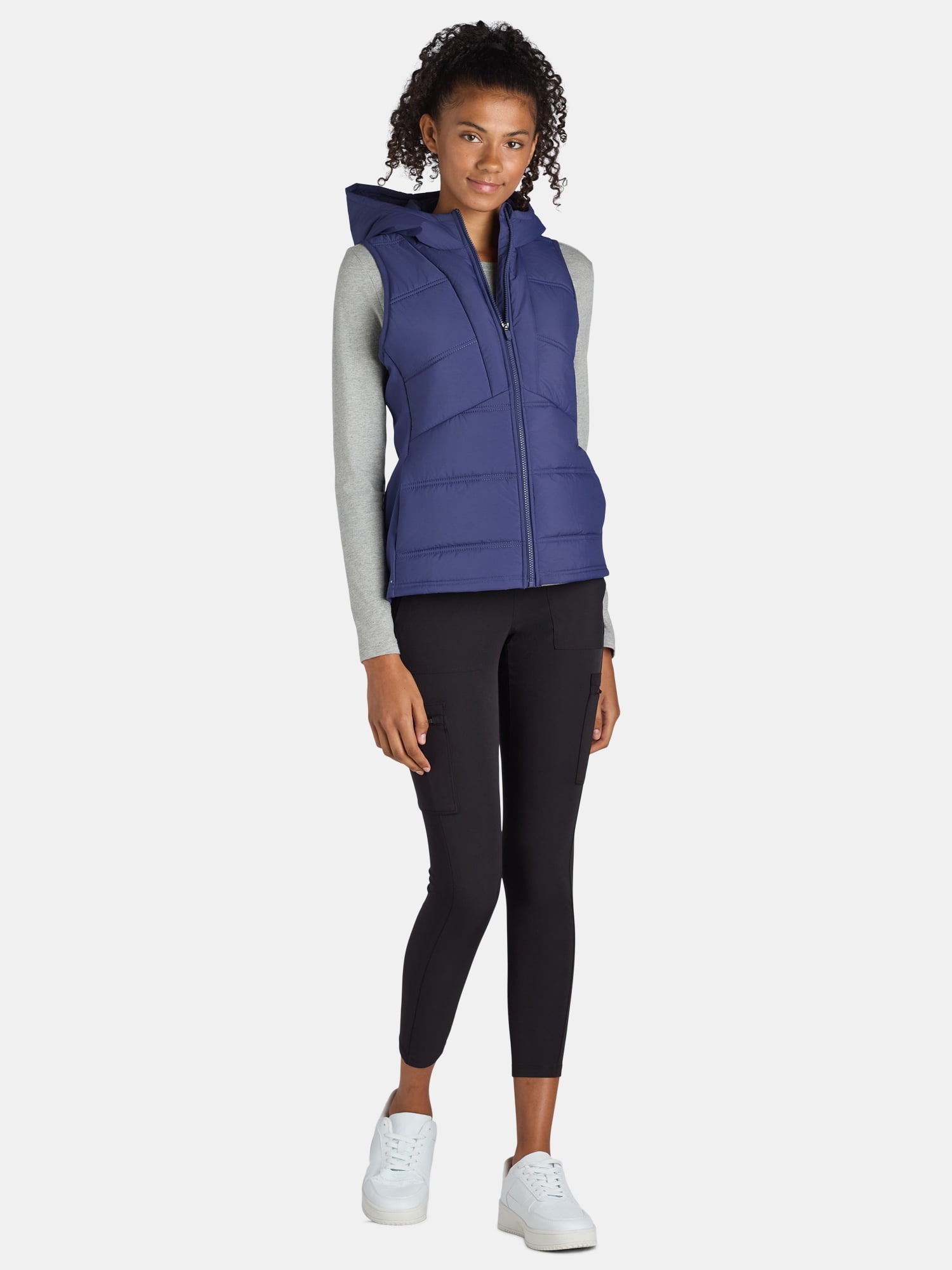 Avia Women's Hooded Quilted Vest, Sizes XS-XXXL