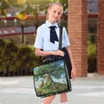 thumbnail image 5 of 3 Ring Zipper Binder with Shoulder Strap Waterproof Trapper Keeper 2 Inch D-Ring 500 Sheets Capacity Animals Surrounded Tree, 5 of 7