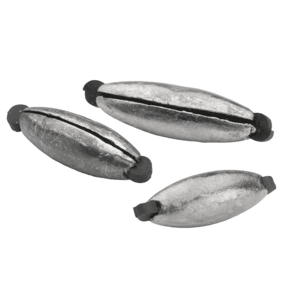 Bullet Weights Rubber Grip 3/4 Oz. Sinker, Fishing Weights