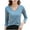 Blue, variant on SHE IS My Orders past Orders Womens Long Sleeve Graphic V Neck Womens Long Sleeve Tops Casual Lightweight Work Blouses for Women Office Long Sleeve Vintage Tees for Women Plus