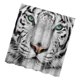 thumbnail image 4 of Cortina de de Poliéster Resistente al Agua Accesorios de Baño con - Pulgadas Tigre Soledad Cortina de ducha, 4 of 6