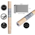 thumbnail image 3 of Art3d Wood Beige, Peel and Stick Waterproof Decorative Contact Wallpaper 17.7 in. x 196.9 in, 3 of 3