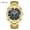 GoldShellBlueGoldFaceSteelStrip, variant on Men's Quartz Watch Waterproof Wristwatches 816478490347