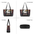 thumbnail image 6 of FORMRS Canvas Laptop Tote Bag for Women with 15.6" Computer Compartments Shoulder Handbag, Brown Abstract Eagle, 6 of 7