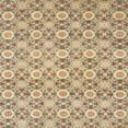 thumbnail image 1 of Ahgly Company Tapis Carrés Jaunes Abstraits Lavables en Machine, 3' Carré, 1 of 7