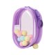 thumbnail image 4 of Bolsa de exhibición de muñecas, pequeña y resistente al polvo, para figuras de acción y coleccionistas. Violeta, 4 of 9