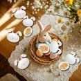 thumbnail image 6 of karymi 6Pcs Easter Eggs Bunny Open Lid Sweepstakes Eggs Candy Storage Eggs Funny Twisted Eggs Gifts and Easter Decorations Holiday Gifts, 6 of 7