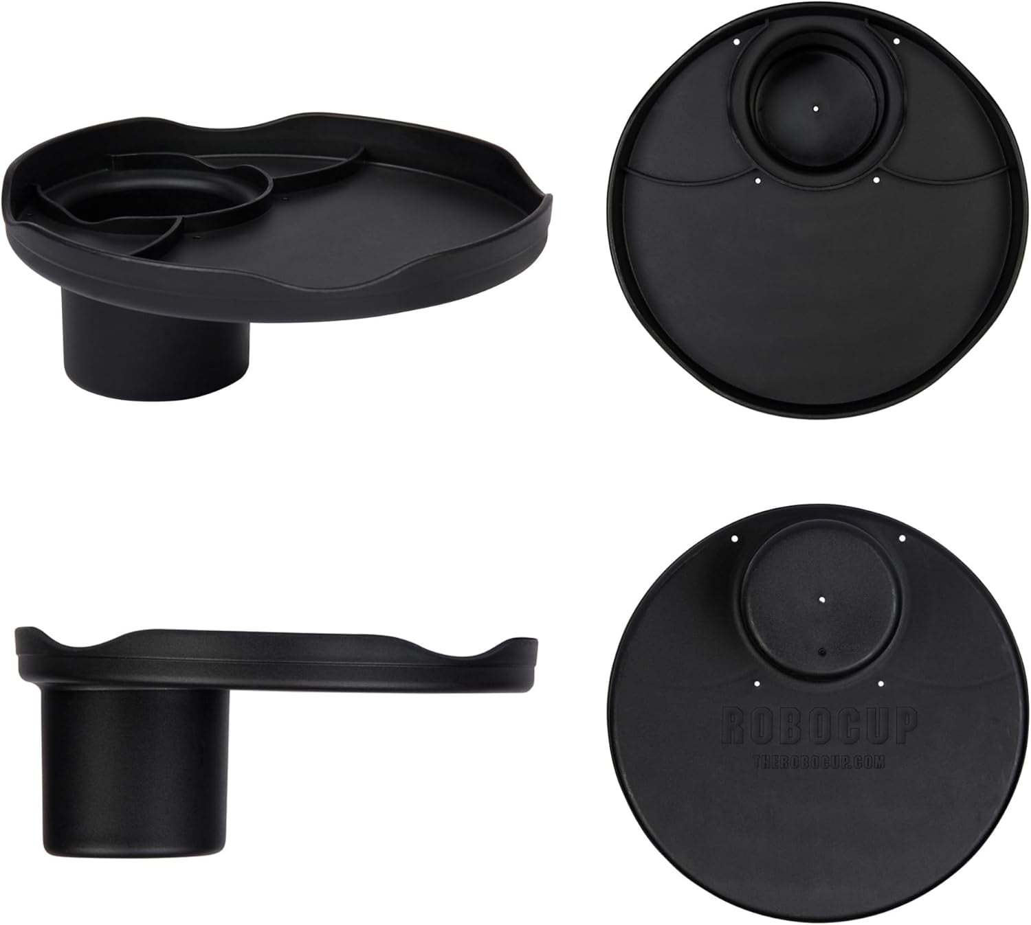 ROBOCUP Black Ultimate Bundle: Includes 1 RoboCup, 1 Plate, 1 Plus and 1 Holster