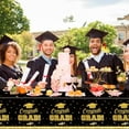 thumbnail image 6 of Graduation Tablecloth Party Decorations for Class of 2025 Congrats Grad Disposable Table Covers Graduation Accessories for Graduation Party Supplies 3 Pack Design1, 6 of 6