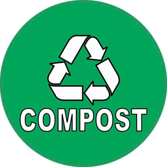 5in x 5in Compost Sticker